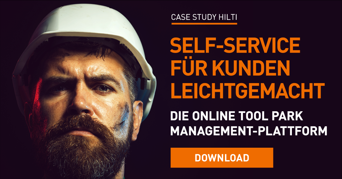 Case Study Hilti SELF-SERVICE FÜR KUNDEN LEICHTGEMACHT