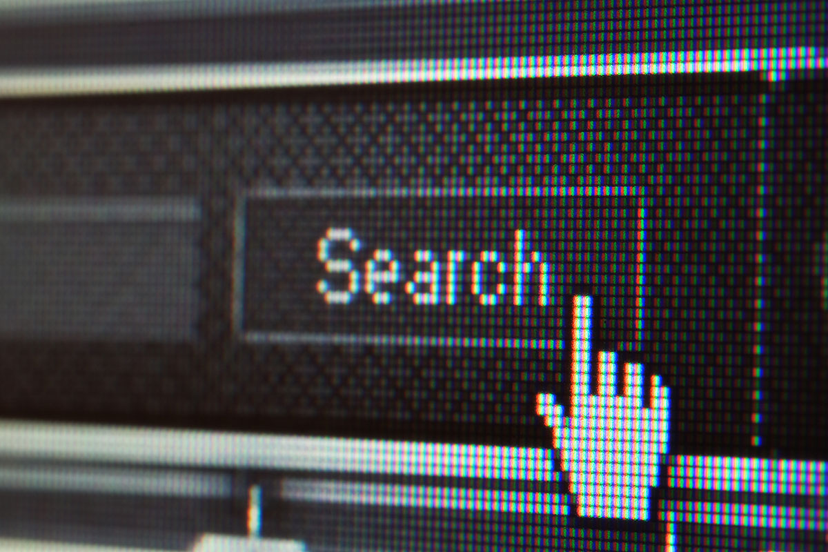 Search in B2B e-commerce, illustrative picture