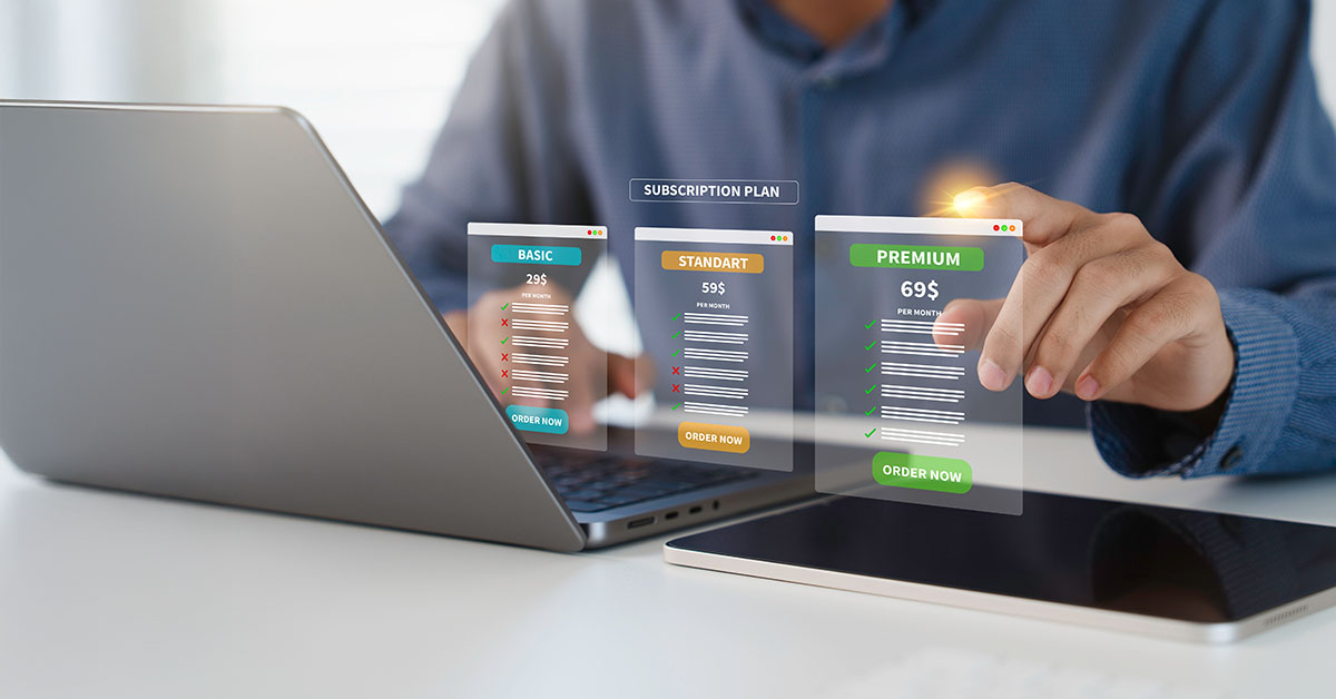 Subscription in e-commerce - illustrative image