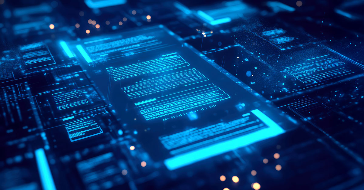 Digital transformation in tax e-invoice software. AI generated illustration. e-Invoicing in the European Union